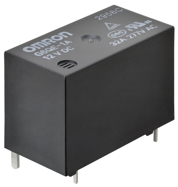 For shorter EV charging times: Omron's single-pole miniature power relays of the G6Q series at Rutronik